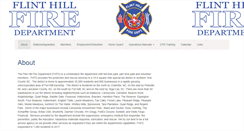 Desktop Screenshot of flinthillfire.org